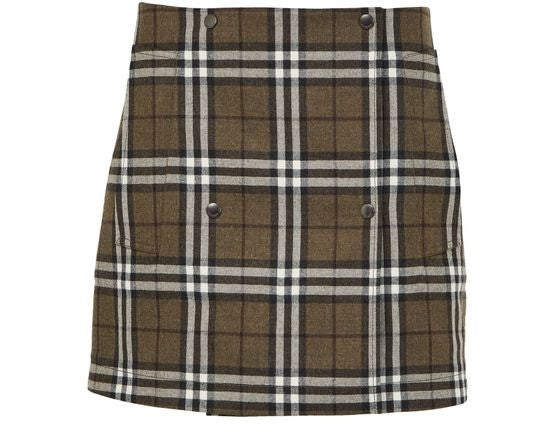 BURBERRY Buttoned mini skirt - Image 1