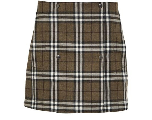 BURBERRY Buttoned mini skirt - Image 1