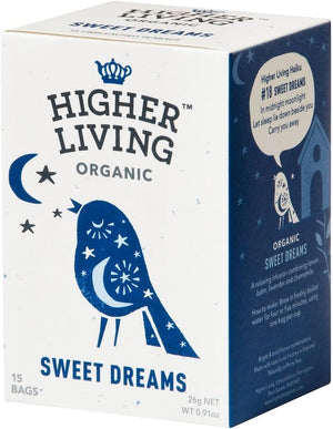 Higher Living Organic Sweet Dreams Organic Herbal Tea, 15TB (Organic)