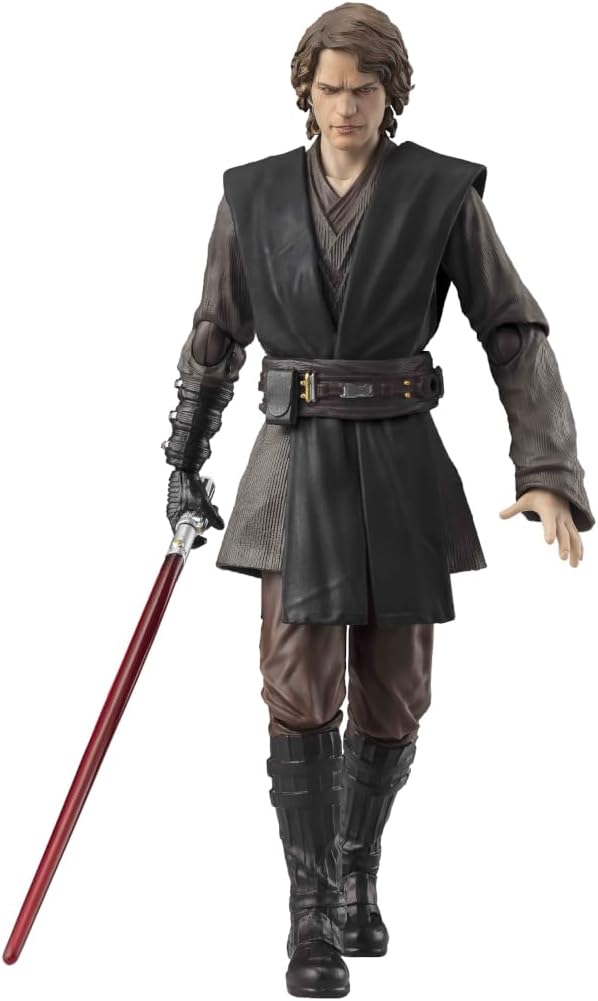 BANDAI SPIRITS S.H. Figuarts Star Wars: Ahsoka Anakin Skywalker, Approx. 5.9 inches (150 mm), PVC & ABS, Painted Action Figure