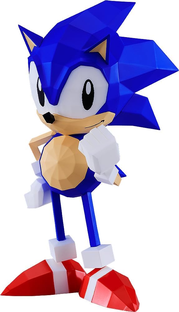 Good Smile Company Sonic the Fighters Pop Up Parade Sonic the Hedgehog Sonic the Fighters Ver. Plastic, Painted and Assembled Figure, Non-scale, Exclusive Base Included, Total Height Approx. 5.5