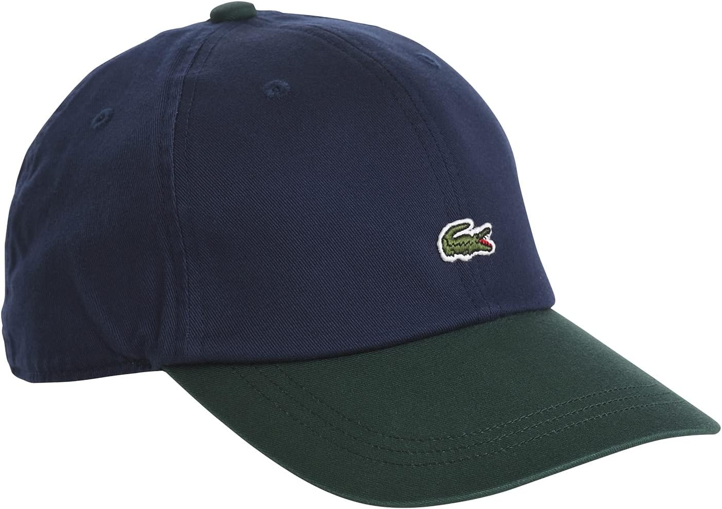 [ラコステ] ONE POINT BICOLOR CAP（ワンポイントバイカラーキャップ） L1272