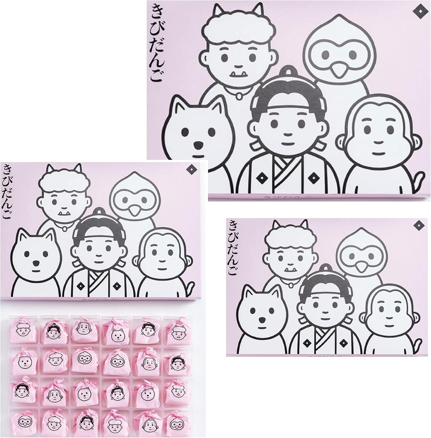 Koeido Takeda Kibidango, Pack of 24 x 3 Boxes