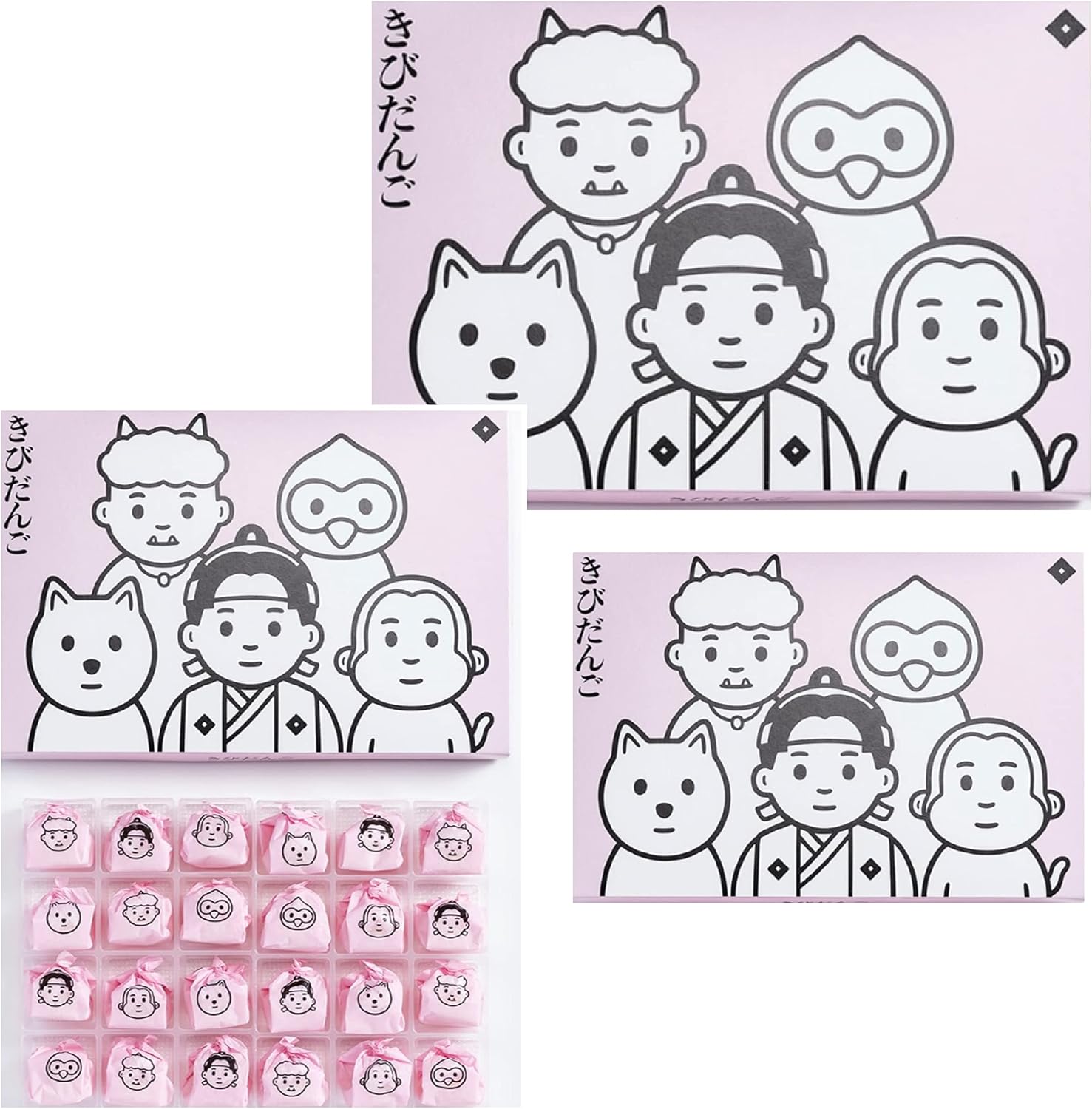 Koeido Takeda Kibidango, Pack of 24 x 3 Boxes