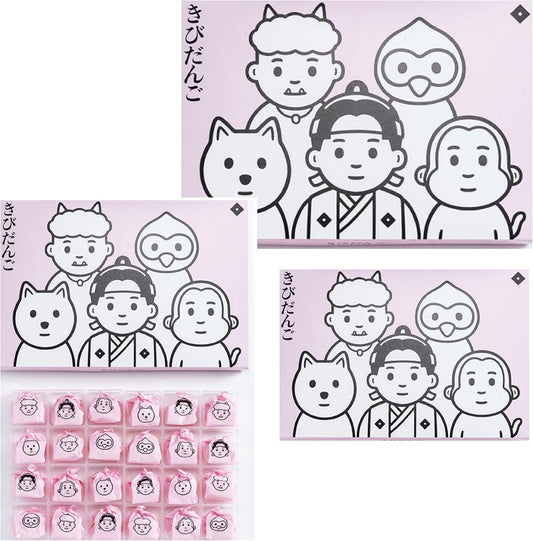 Koeido Takeda Kibidango, Pack of 24 x 3 Boxes