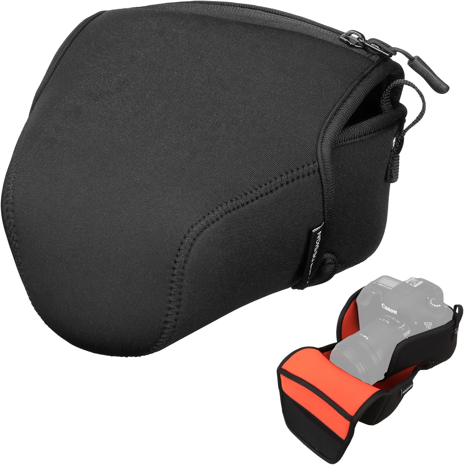 HAKUBA DCS-03L90BK SLR Camera Case, Luft Design, Slim-Fit Camera Jacket, L-90 Black