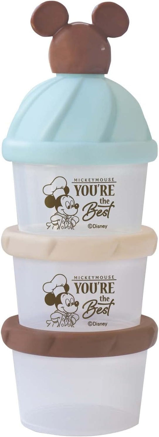 Nishiki Kasei Powder Milk Case Mickey Mouse Mint