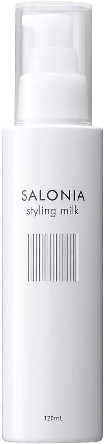 SALONIA Salonia Styling Milk (Straight), 4.2 fl oz (120 ml), Natural Herbal Scent