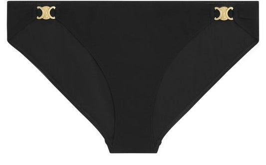 CELINE Triomphe swimsuit bottom in matte jersey - Image 1