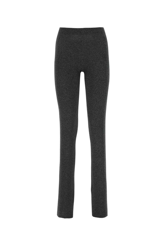 Dion Lee ディオン・リー・メランジュ・ブラック・ポリエステル・ブレンド・パンツ - Image 1