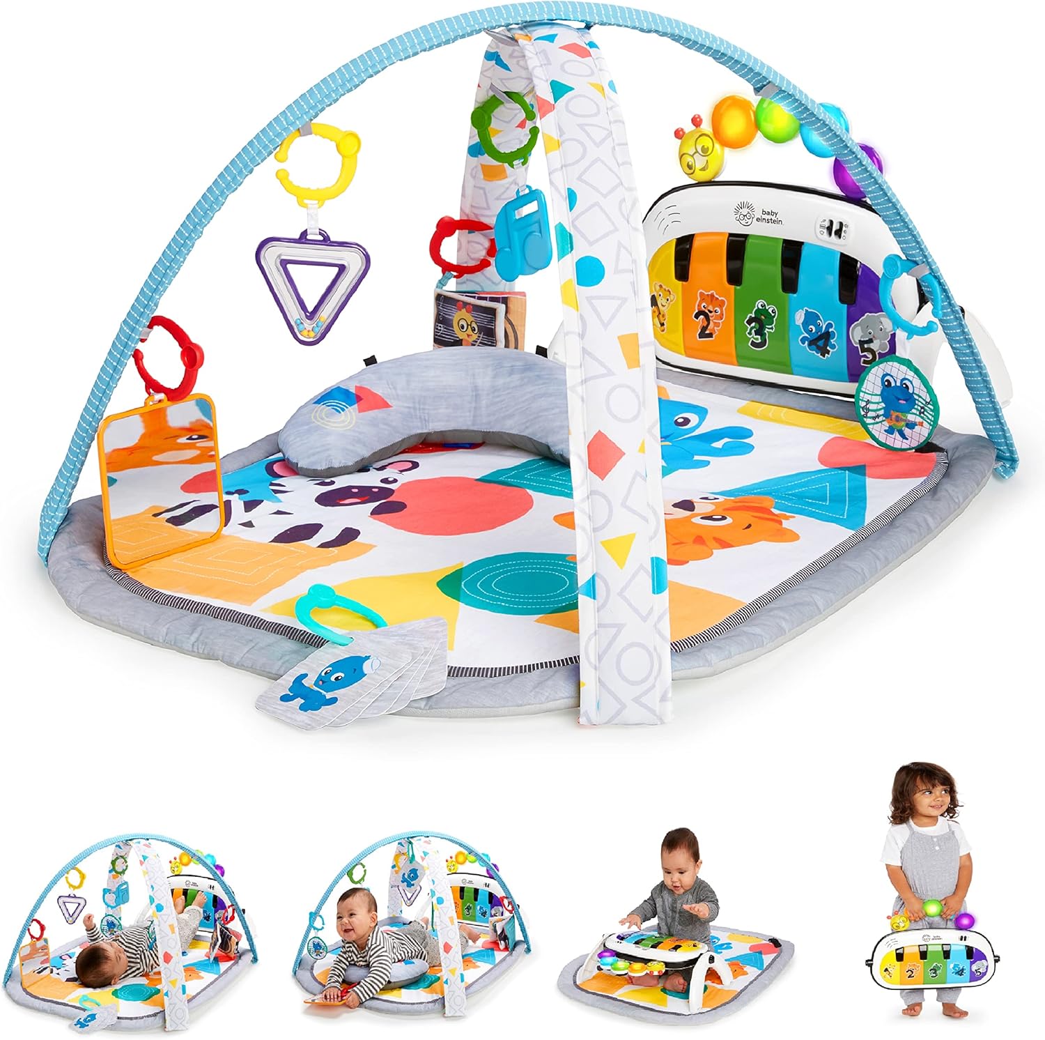 Kids II Japan Baby Einstein 4 1 Kickin Tunes Gym (11749)
