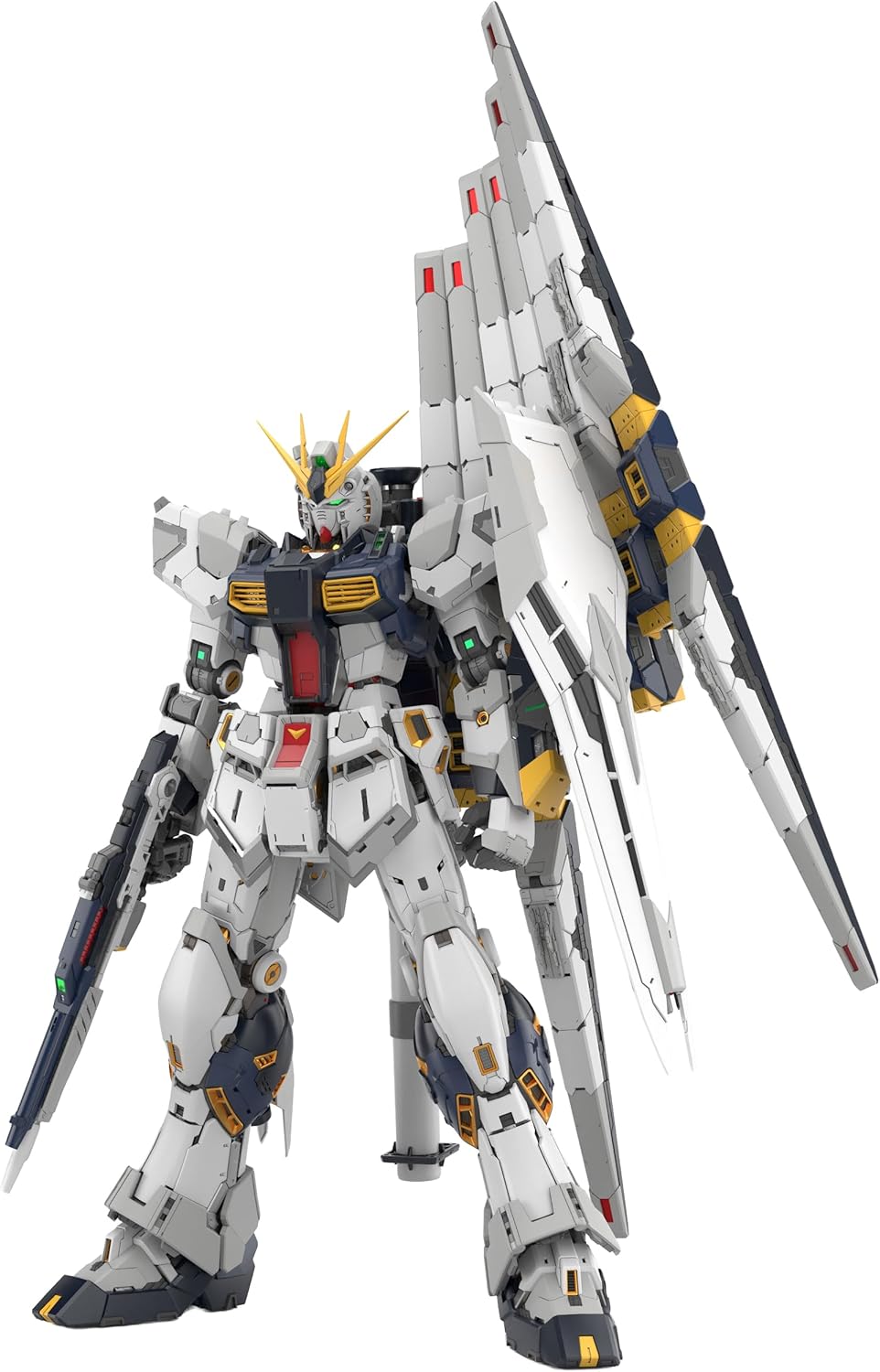 Bandai Spirits PG Unleashed Mobile Suit Gundam: Char's Counterattack ν Gundam 1/60 Scale Color-Coded Plastic Model