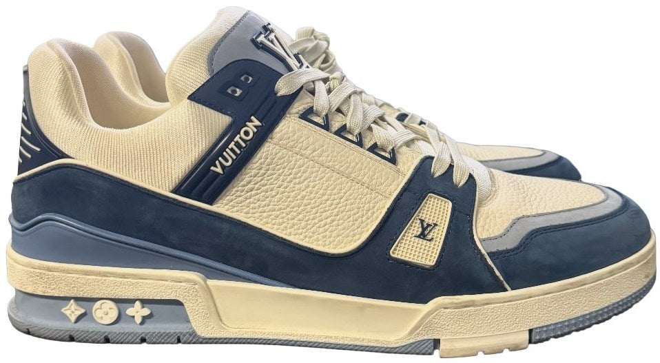 LOUIS VUITTON LV TRAINER 'BLUE/BLUE' SNEAKERS