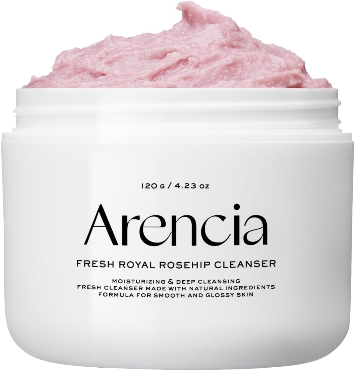 Arencia Fresh Mochi Soap, "Royal Rose Hip", 4.2 oz (120 g), Korea, Facial Cleanser, Moisturizing, Skin Care, Pore Care