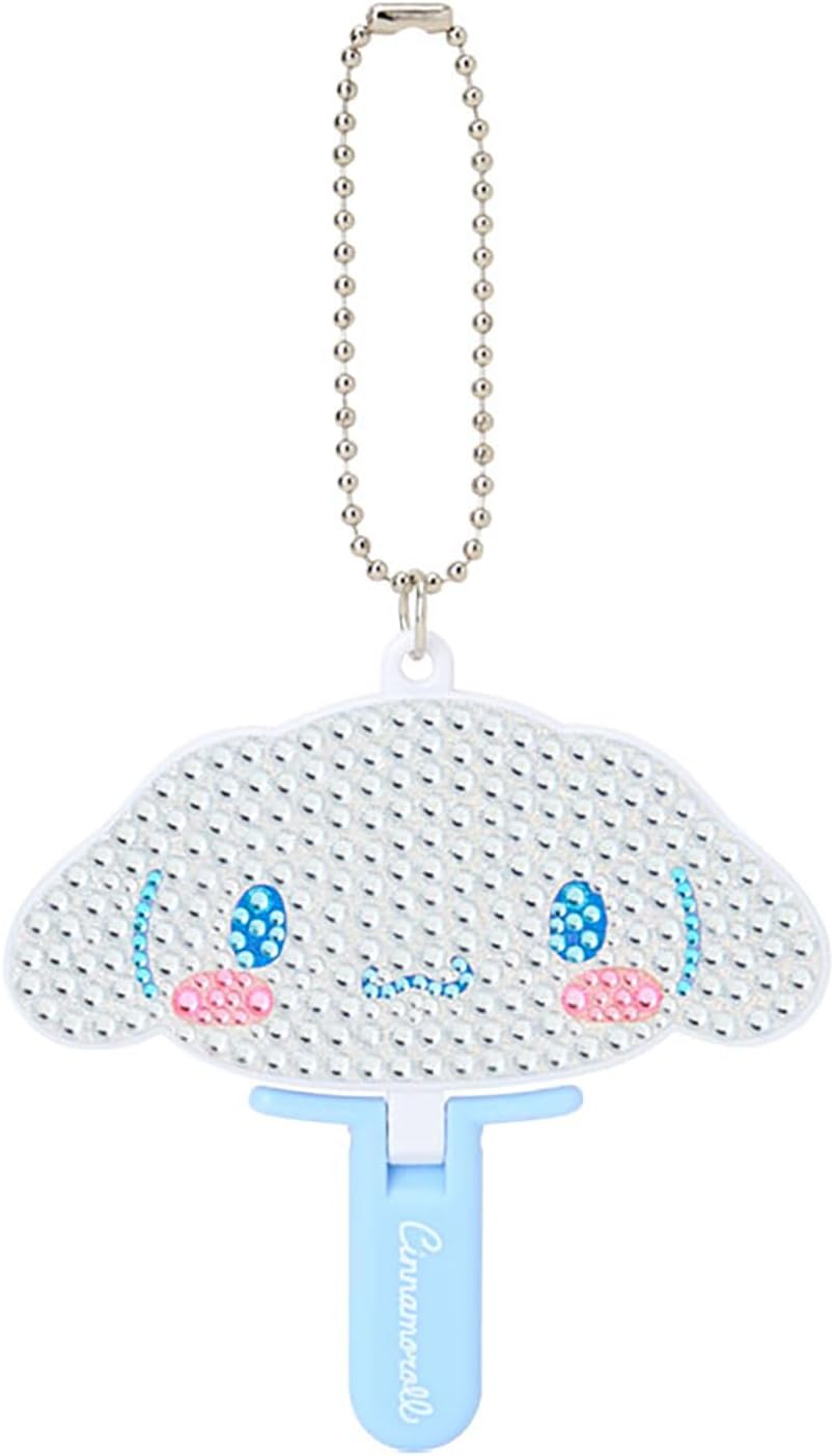 Sanrio Mini Mirror Charm (Glitter Deco Miniature) Cinnamoroll ABS Resin・Steel Keychain Mirror 413062
