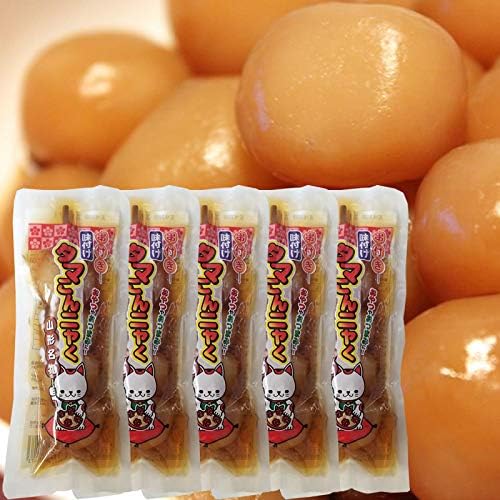 Yamagata Specialty Seasoned Tamakonyaku NP (Tama Konyaku 4 Skewers x 5 Bags, BL), NP Mail-bin