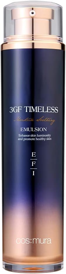 Cos:mura Official Dealer, 3GF TIMELESS Emulsion (Lactic), 4.2 fl oz (120 ml)