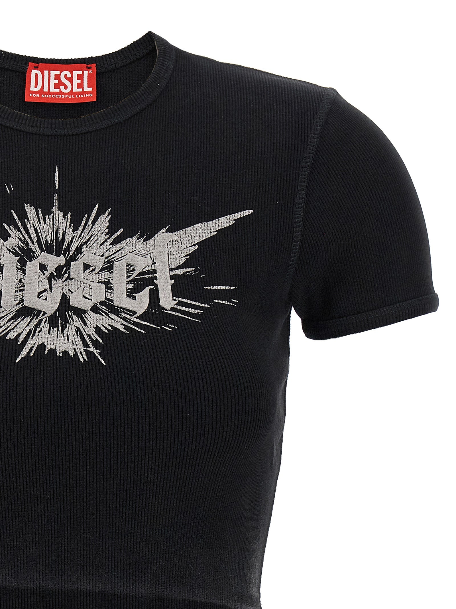 Diesel ディーゼル 'T Ele Long P2' Tシャツ - Image 1