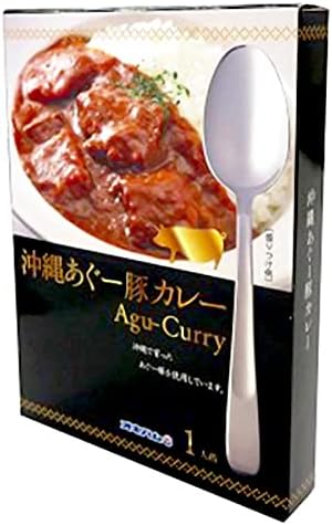 Okinawa Souvenir Retort, Agu from Okinawa Prefecture, Gourmet Okinawa Aguu Curry, 6.3 oz (180 g)