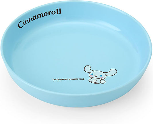 Sanrio 185957 Plate, 8.3 inches (21 cm), Cinnamon Roll, Microwave, Dishwasher, Dish-Dryer, Ceramic, Curry Plate, Pasta Plate