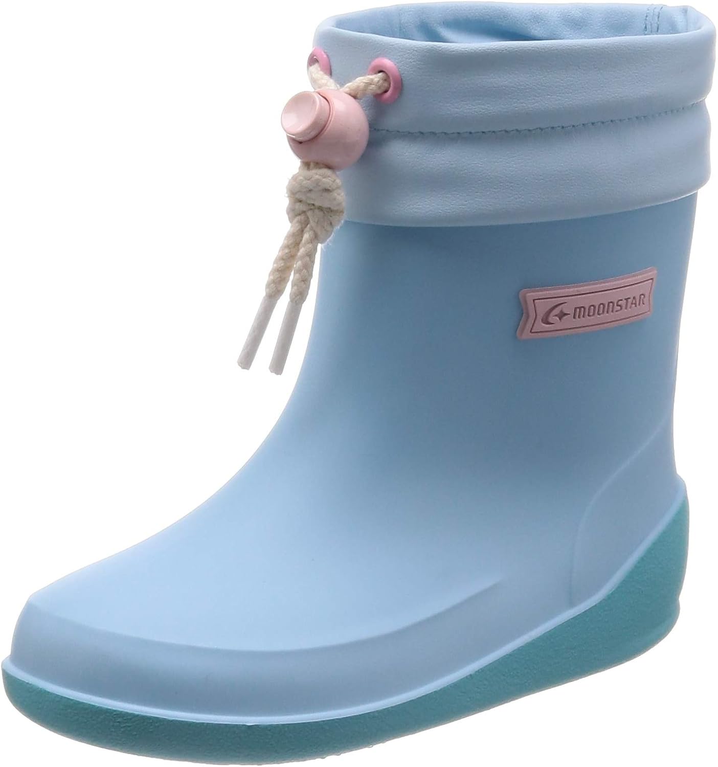 Moonstar RB B02 Multi Rain Boots, Made in Japan, Non-Slip, 5.1 - 7.5 inches (13 - 19 cm), Kids, Multi