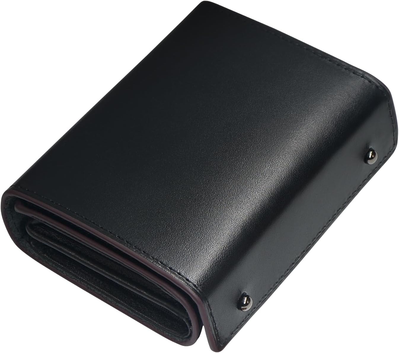 Modiko Men's Bifold Wallet, Tochigi Leather, Genuine Leather, Mini Wallet, Made in Japan, Large Capacity, Box-shaped, Coin Purse, Small, Compact, Left Handed, Right-Handed, Father's Day, Birthdays,