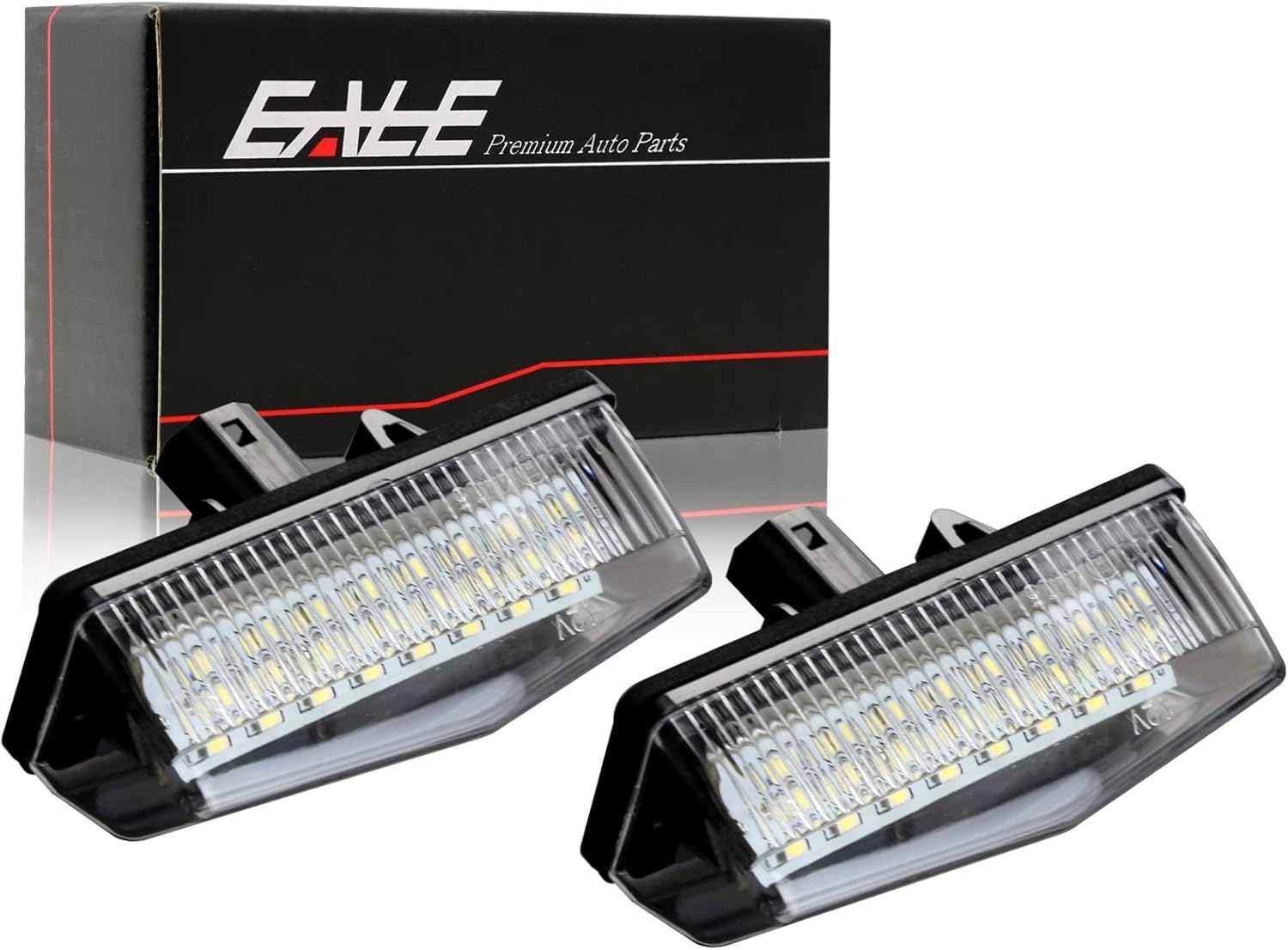 ZWA10 CT200H LED License Lamp License Lamp for Toyota C-HR NHW20 Series ZVW30 Series Prius ZVW40 Series Prius α Lexa Compatible