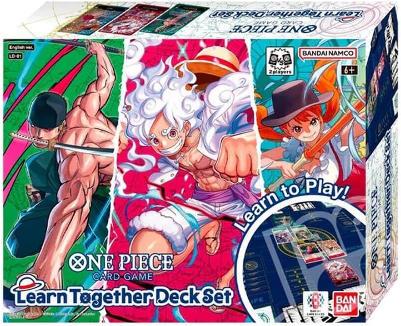 ワンピース 一緒に学べるデッキセット(LT-01) バンダイ