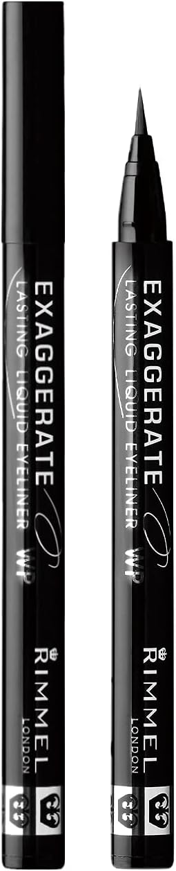 Rimmel Exagerate Lasting Liquid Eyeliner WP 001 Black (0.5mL)