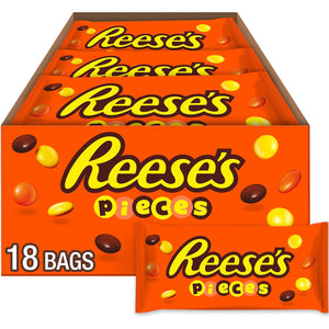 Dulces de mantequilla de cacahuete Reese's Pieces.