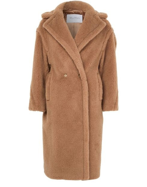 MAX MARA テディベア アイコン キャメルヘアコート - Image 1