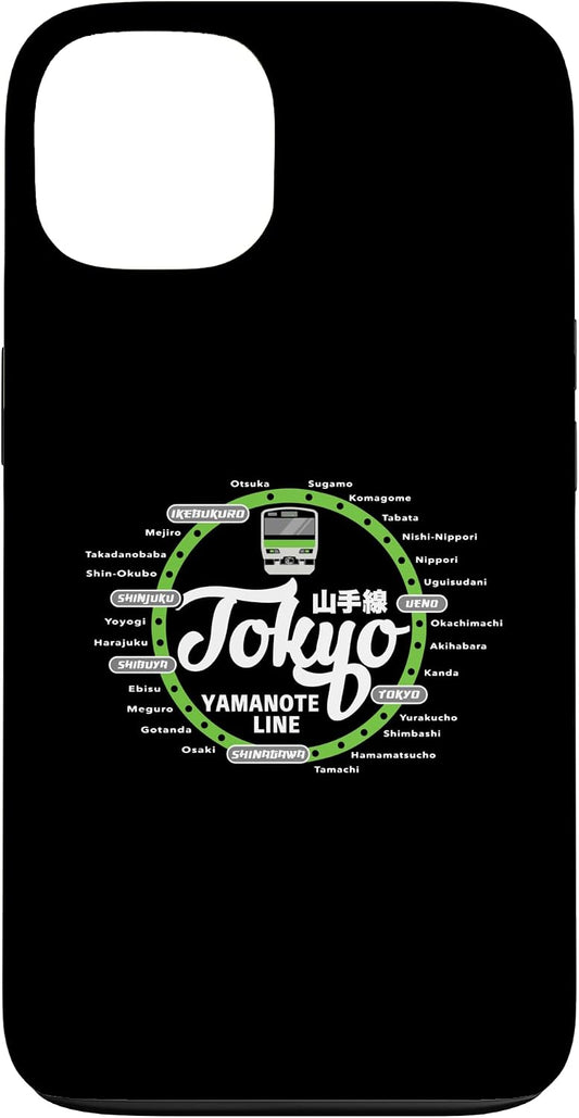 山手線 東京 和漢字 お土産 新宿 渋谷 スマホケース iPhone 13 用