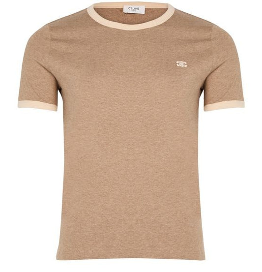 CELINE 70's Triomphe t-shirt in cotton jersey - Image 1