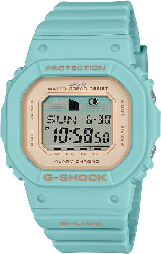 Casio G-LIDE GLX-S5600 Wristwatch, blue, Retro