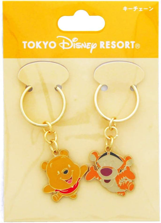 DRT Winnie the Pooh & Tiger Keychain Set Keychain Pair Keychain Winnie the Pooh Disney Resort Exclusive