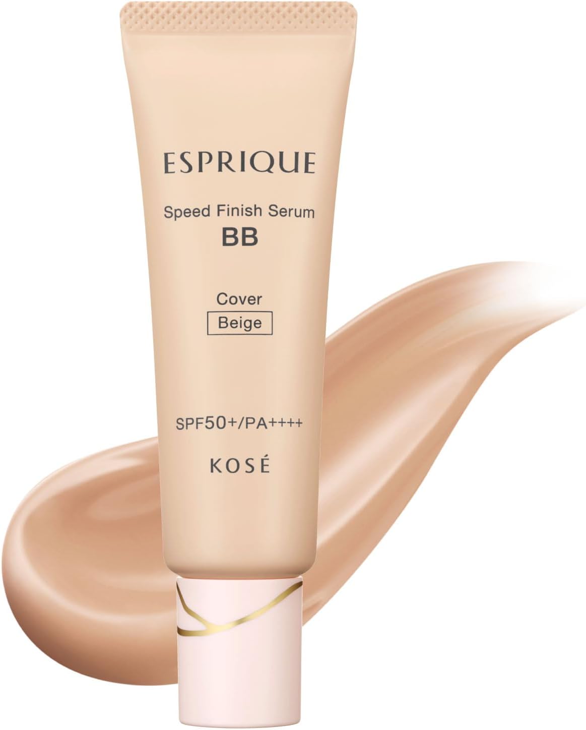 ESPRIQUE Speed Finish Serum BB Cover, 02 Beige, 1.1 oz (30 g), SPF50+/PA++++ Firmly Covered, Serum, Cream, Sunscreen, Foundation