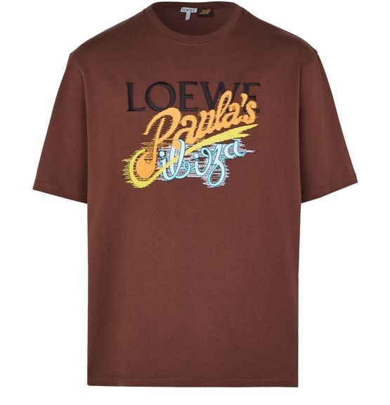 LOEWE Wide cotton t-shirt - Image 1
