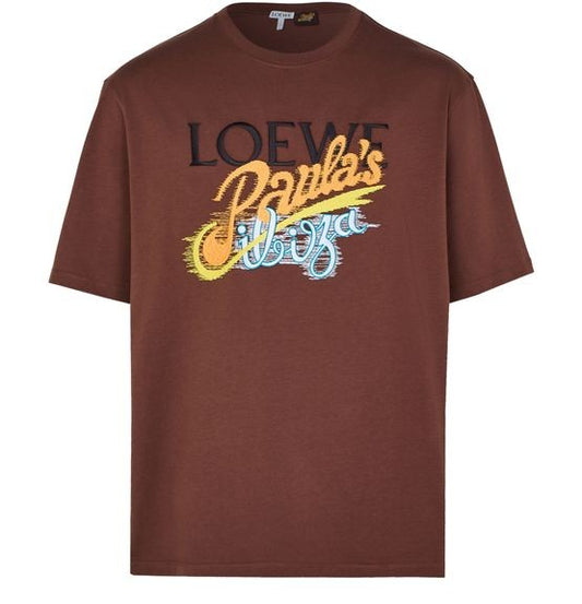 LOEWE Wide cotton t-shirt - Image 1