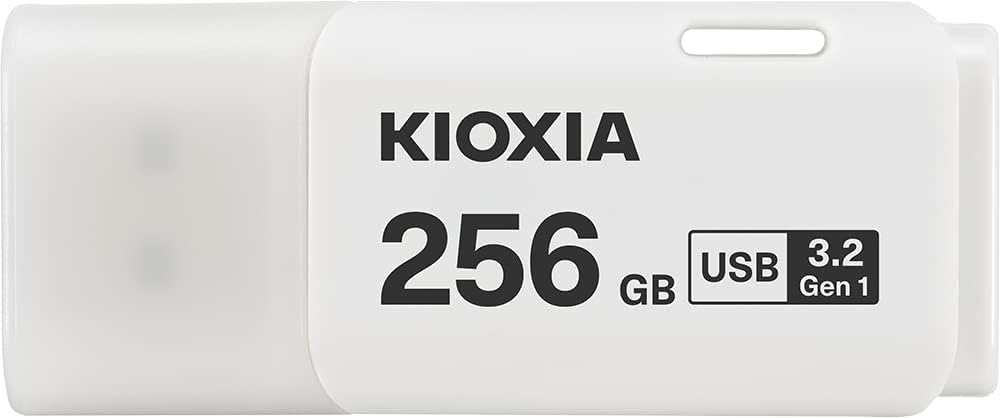 KIOXIA KLU301A256GW Former Toshiba Memory USB Flash Memory, 256 GB, USB3.2 Gen1, Made in Japan, Domestic Support, Genuine Product