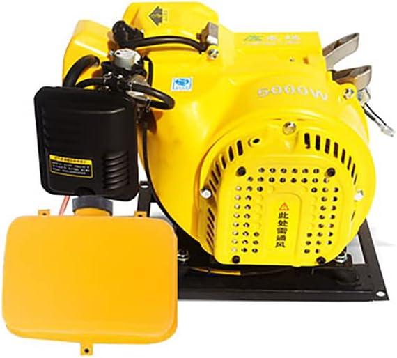 5KW Electric Vehicle Gasoline Generator Range Extender Electric Start Auto Frequency Conversion Electric Tricycle Generator (Split Fuel Tank 48V)