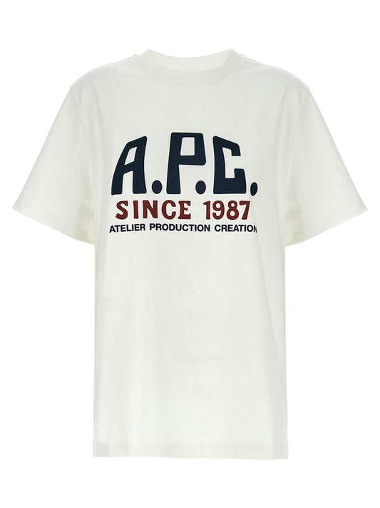 A.p.c. A.P.C.ロゴプリントTシャツ - Image 1
