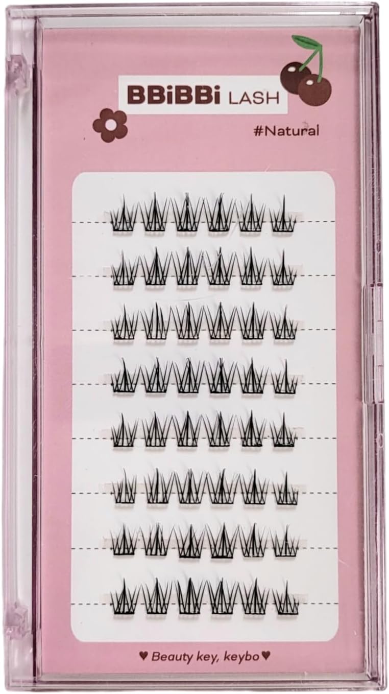 No GLUE Kibo Pipi Rush One-Touch Eyelashes with No Glue (#Natural)