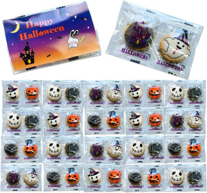 (Bookmark Gift) Petite Gift, Halloween Yochi, 20 Bags, Halloween Stickers, Crackers, Cute, Sweets, Cookies, Handout, Halloween Limited, Funny Halloween Specifications, Halloween Party, Halloween