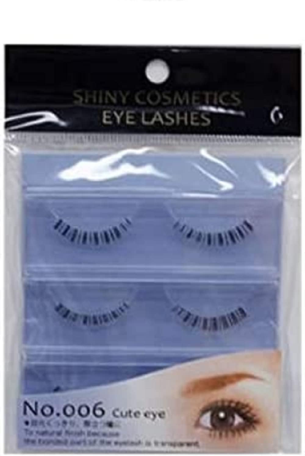 モードデラカーサ[Mode Dela Casa]魅惑的な瞳に♪ SHINY COSMETICS EYE LASHES つけまつげ (006)