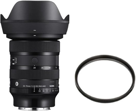 Sigma 24-70mm F2.8 DG DN II (Art) Sony E-Mount with Lens Protection Filter