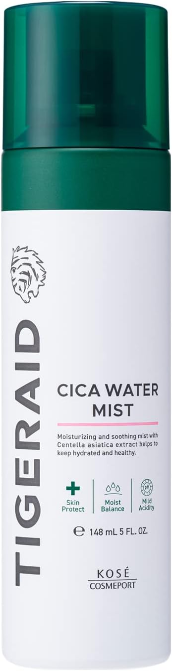 TIGER AID (Quasi-drug) Kose Taigareid Medicated CICA Water Mist, 5.3 oz (150 g), Quasi-Drug