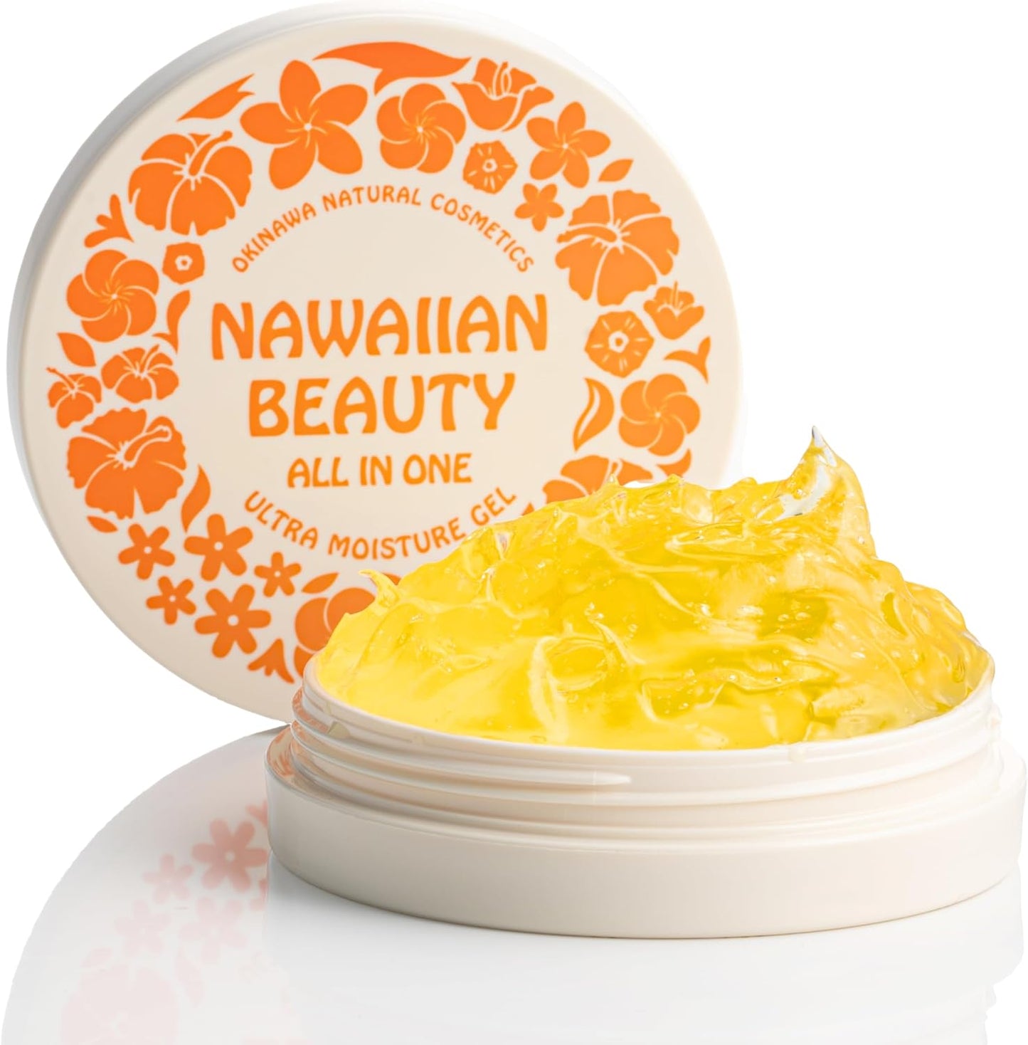 Nawaian Pororina All-in-One Gel, Pearl Barley, Skin Care, Organic, Okinawan Origin Wart, Lotion, Milky Lotion, Serum, Cream, Placenta, Hyaluronic Acid, Botanical 1.1 oz (30 g), Gift