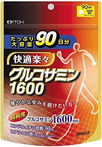 Ito Kanpo Pharmaceutical Glucosamine 1600 720 Tablets (Value Set of 3)