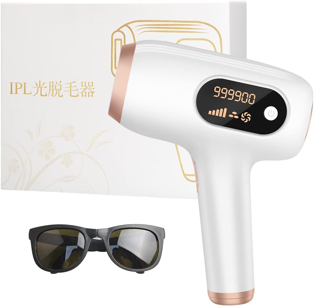 Hair Removal Device, 2024 Innovation Model, Salon Grade Light Hair Removal Device, 99,000 Shots, 5 Adjustable Levels, Manual/Automatic, Women's, Men's, Mustaches, Face, Underarms, Full Body, Unisex