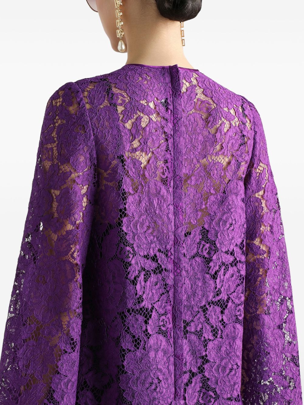 Dolce  Gabbana ドルチェ＆ガッバーナレースミニドレス - Image 1